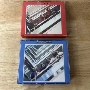 The Beatles (2 CD Lot) 1962-1966 The Red Album 1967-1970 The Blue Album Fat Box  - Picture 1 of 4