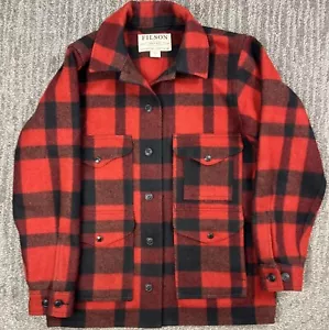 Filson Mackinaw Wool Jacket Buffalo Plaid S “best Wool Coat Of All Time” 550$ - Picture 1 of 11
