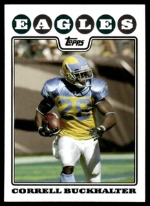 2008 Topps Correll Buckhalter Philadelphia Eagles #109 - Picture 1 of 2