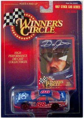 Winner's Circle NASCAR 1997 Dale Jarrett #88 cuidado de calidad Ford fundido a presión 1/64 Foto 1 de 2