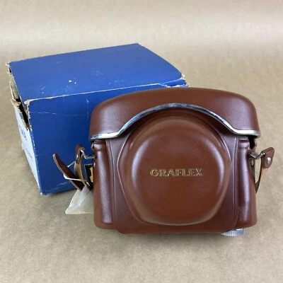 Funda de cuero original eléctrica Graflex Graphic 35 - COMO NUEVA - NOS  Foto 1 de 4