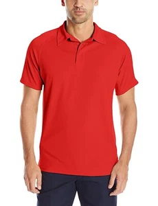Red Kap Men's Standard Active Performance Polo Shirt 2X-Large Red - Picture 1 of 2