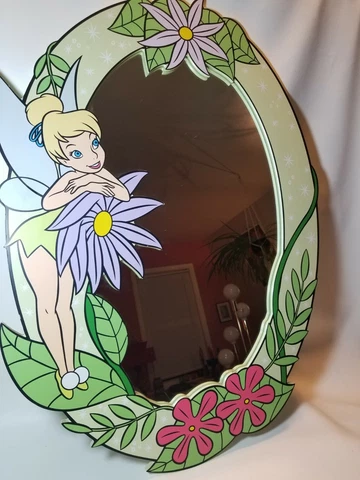 Tinkerbell Tinker Bell Tink Wall Mirror Large 30" x 22" Peter Pan Disney Cover