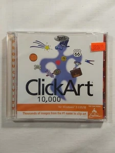 Broderbund The Learning Company ClickArt 10,000 for Windows 3.1 (Jewel Case) - Picture 1 of 16