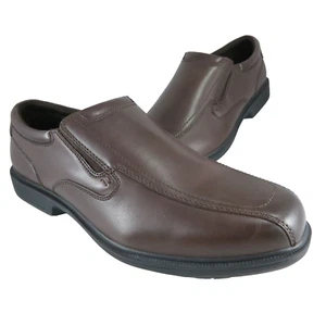 NUEVO ~ Mocasines Antideslizantes Nunn Bush Beeker Street KORE Para Hombre Talla 13XW Cuero Marrón - Imagen 1 de 8