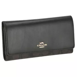 Coach Women�fs Wallet C5966 IMAA8 SLIM TRIFOLD WALLET Newarticle - Picture 1 of 3
