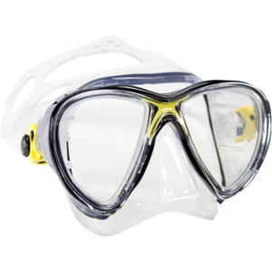 Cressi Big Eyes Evolution Scuba Diving Mask Clear Skirt - Picture 1 of 18