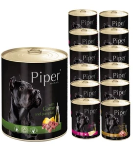 28x400g PIPER MIX Wild, Lamm, Huhn, Rind Dosen Nassfutter Hundefutter TOP PREIS - Bild 1 von 1