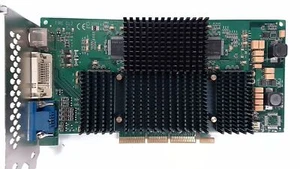 027VNJ ATI FIRE GL2 64MB AGP DVI VGA WORKSTATION CARD - Picture 1 of 2