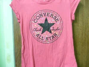 PINK CONVERSE SIZE L YOUTH - Picture 1 of 2