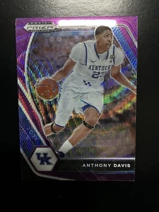 2021-22 Panini Prizm Draft Picks - Purple Wave Prizm #58 Anthony Davis - Picture 1 of 1
