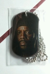 The walking dead Tyreese Chade Coleman Teaser S 3 #9 TV Erkennungsmarke Kette - Picture 1 of 2