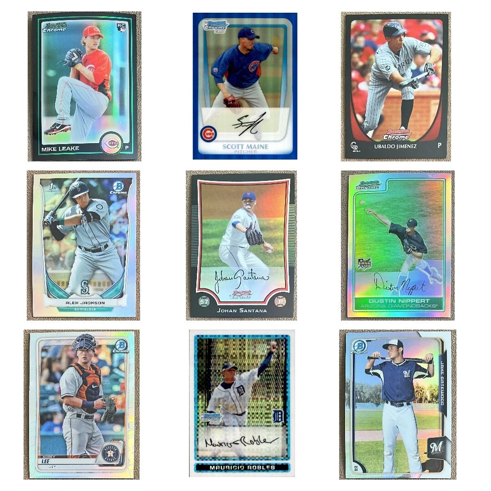 Bowman Chrome Refractors - Choose Your Cards Many Years Stars Rookies Prospects - Image 1 of 1