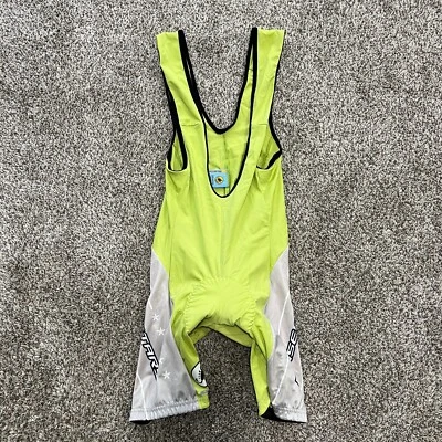 Castelli Squadra Cycling Bib Women's Size M Green Boise Stars USA Made - Image 1 of 4