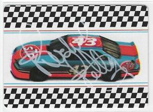 Richard Petty Signed 1992 STP Playing Joker Card NASCAR