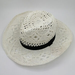 Cowboy Hat Female Hollow Out Foldable Papyrus Western Cowboy Hat Straw Hat