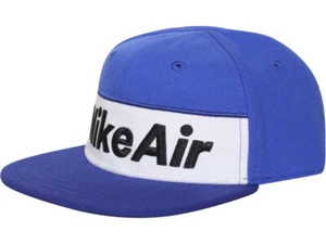 Nike Air Baseballmütze flache Krempe Kleinkind/kleines Kind verstellbar Druckknopflasche Mütze - Bild 1 von 20