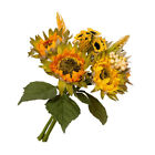  Schälen und Kleben Tapete Sonnenblumenbündel Kunstblumen