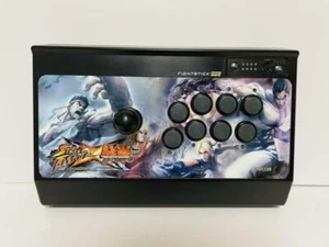 Mad Catz Street Fighter X Tekken Arcade Fighting Stick Pro Cross Design for PS3 - Picture 1 of 9