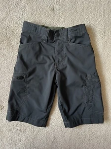 SHORTS - Lee - Cargo - Black - Boys - Adjustable Waist - Sz 6 - Picture 1 of 4
