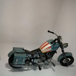 Harley Davidson 'Easy Rider Chopper' Metal Toy Motorcycle Vintage Handmade - Picture 1 of 10