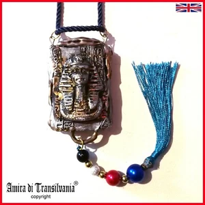 egyptian god pharaoh pendant necklace talisman amulet ethnic egypt deity goddess - Picture 1 of 24