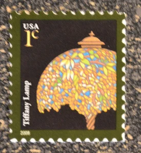 2008USA #3749a 1c Tiffany Lamp Mint NH self adhesive - Picture 1 of 1