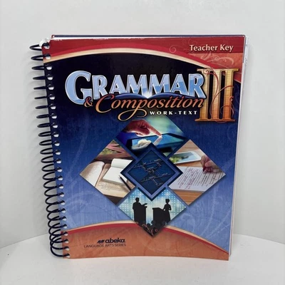 Abeka Grammar and Composition III Sixth Edition Teacher Key - Image 1 of 4