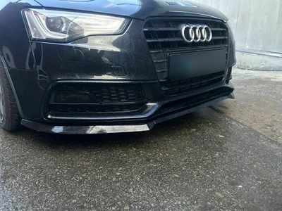 Spoiler labbro paraurti anteriore per AUDI A5 S5 8T 8F 2011-2016 ABS lucido - Immagine 1 di 4