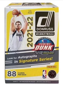 2021-22 Panini Donruss NBA Basketball Blaster Box Factory Sealed (88 Cards)  - Bild 1 von 1