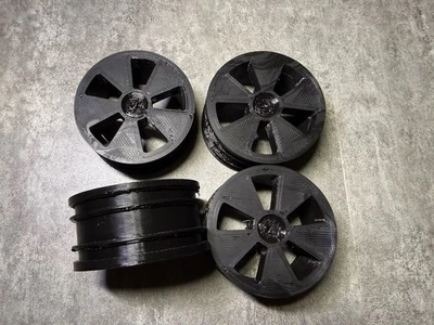 1/10 RC Auto felgen 4 stück in schwartz - Bild 1 von 4