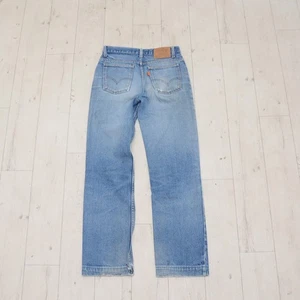 Vintage Levis Distressed Jeans Men 30x32 Orange Tab Boot 80s Made in UK Rare Y2K - Picture 1 of 18