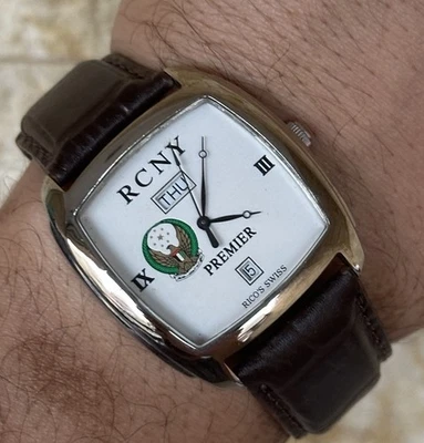 AUTHENTIC VINTAGE RCNY RICO'S SWISS WATCH UAE ARMED FORCES EDITION EMIRATES MINT - Image 1 of 4