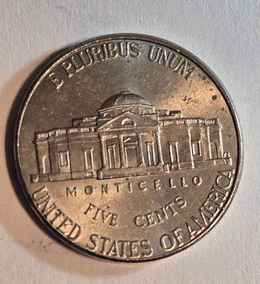 2010 P Jefferson Nickel Coin Error Struck Off-Center - Image 1 of 4