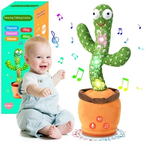 Dancing Talking Cactus Toy for Baby Toddler, Boys Girls Gifts Singing Mimicki... - Picture 1 of 8