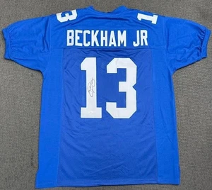 ODELL BECKHAM JR. SIGNED AUTO JERSEY JSA #P32475 **NEW YORK GIANTS** - Picture 1 of 5