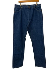 Vintage Wrangler Blue Denim Western Cowboy Jeans - Picture 1 of 4