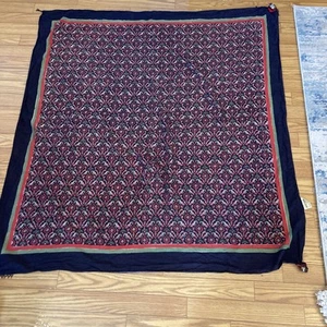 "Falda de cadera ANOKHI de colección para danza del vientre 3 campanas 100 % algodón 40"" rectángulo" - Imagen 1 de 9