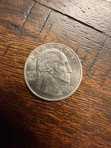 2023 P Mint Jovita Idar Quarter Dollar Error Coin 'In Cod We Trust' - Picture 1 of 3