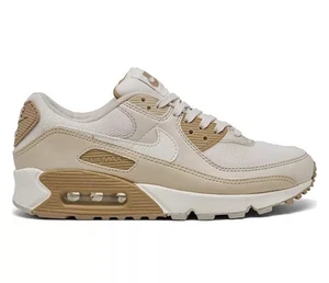 [DH8010-004] Womens NIKE AIR MAX 90 'PHANTOM LIGHT OREWOOD BROWN' - Picture 1 of 9