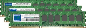 3GB 3x1GB DDR3 1066MHz PC3-8500 240-PIN ECC REGISTERED RDIMM SERVER MEMORY KIT - Picture 1 of 1