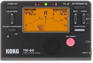 Metrónomo sintonizador TM60BK, negro - Imagen 1 de 12