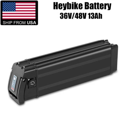YOSE POWER Ebike Battery 36V 48V 13Ah Heybike Battery Replacement Cityscape Mars Battery