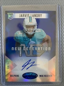 Jarvis Landry Auto /49 💥 2014 Certified Football RC Blue Refractor ~ Browns - Bild 1 von 2