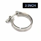 3" Inch Stainless Steel V Band Turbo Downpipe Exhaust Clamp Vband fit 3.0 Flange