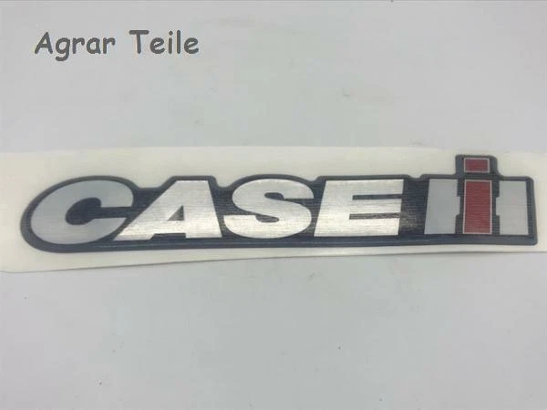 Case IH Aufkleber 3D gewölbt Motorhaube Schlepper 23 x 5,5 cm