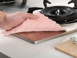 20 PCS MICROFIBER CLEANING CLOTHS 6"x10" Dish Towel multi-use product - Picture 1 of 5