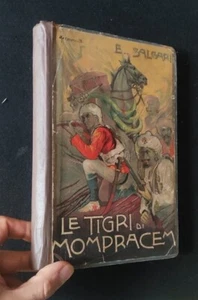 SALGARI LE TIGRI DI MOMPRACEM DISEGNI LINZAGHI VALLARDI 1942 - Foto 1 di 1