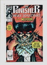 Lot of 2 Punisher War Journal Comics # 6,7 with Wolverine (1989) .
