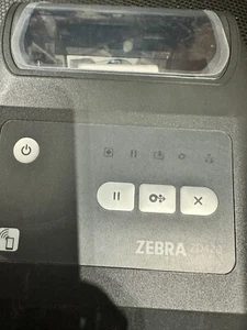 Zebra ZD42043-T01W01EZ Barcode Label Printer with Original Power Supply - Bild 1 von 3